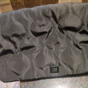 Black Quilted Clutch Steven Madden Purse